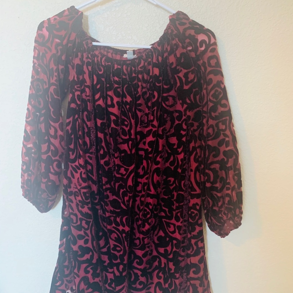 Red Velvet Urban Outfitters Dress